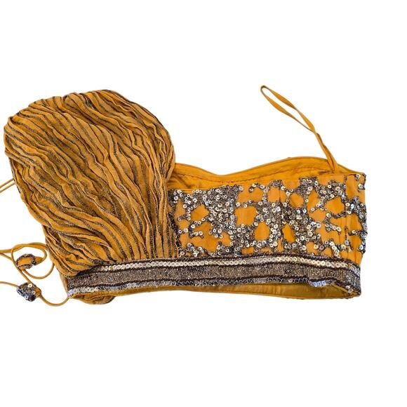 SANI Beautiful Beaded Top In A Size Medium, Nwt.  Stunning. - Picture 5 of 8